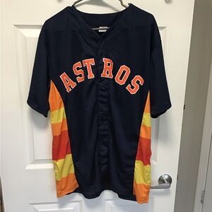Houston Astros World Champs 59 Valdez Jersey Sz XL
